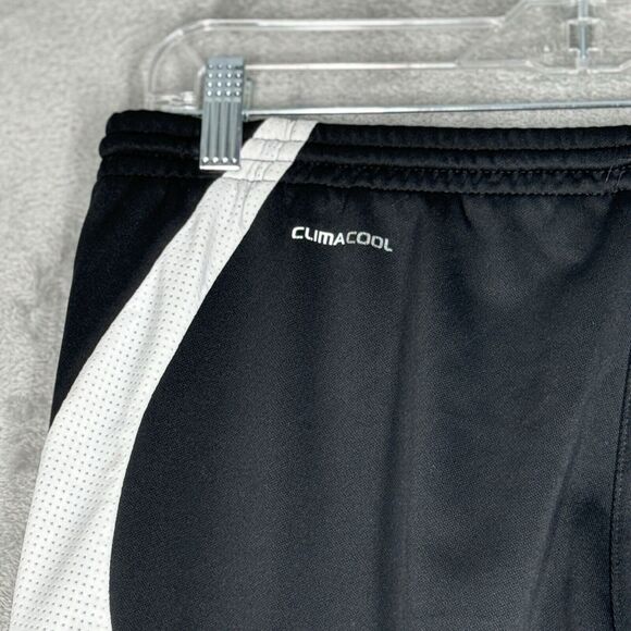 Adidas Pants‎ Women Large Black Track Pants Lounge Climacool Workout Athleisure - Picture 6 of 9